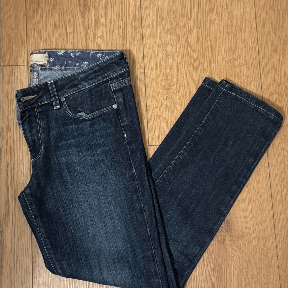 Women's Paige Dark Blue Jeans